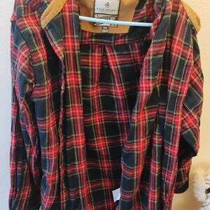 Legendary Whitetails Red and Black Plaid Shirt
